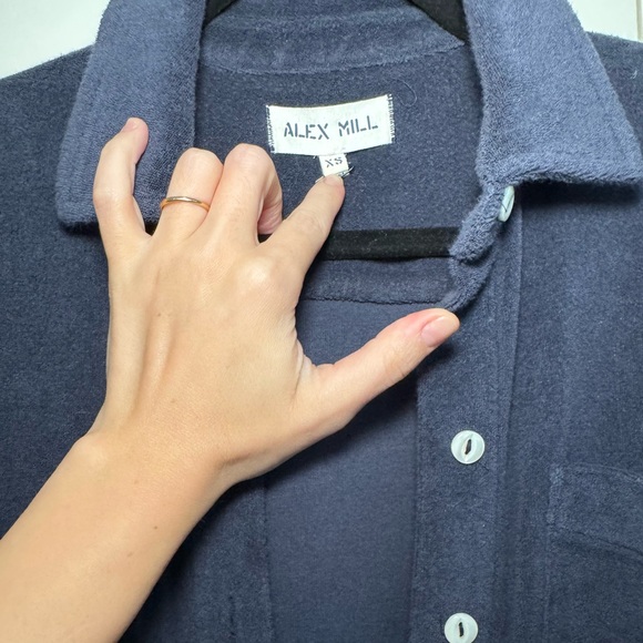 Alex Mill Navy Terrycloth Romper (size XS) - Picture 5 of 5